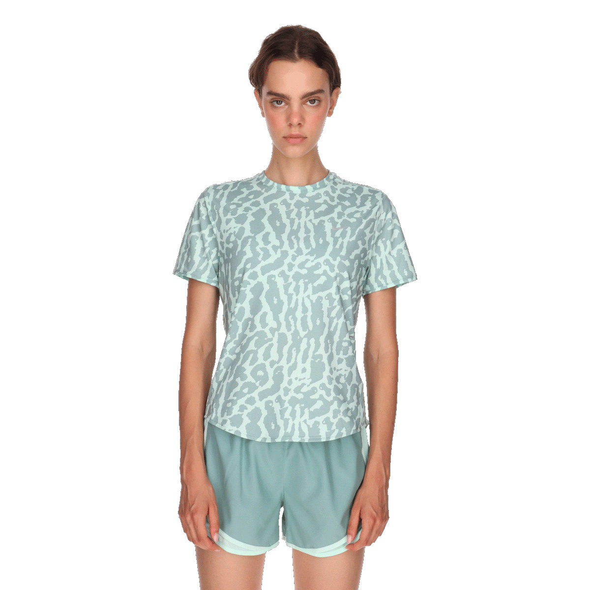 Тениска Nike Swift Novelty Dri-FIT Short Sleeve Running Top Зелено | IB5874-353, 0
