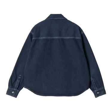 Риза Carhartt WIP Georgia Denim Shirt Jacket Синьо | I033747_9, 4