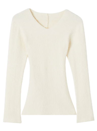 Тениска AXEL ARIGATO Tube Rib-Knit Wrap Top Бяло | A0948002