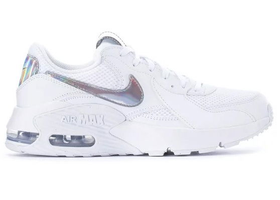Кецове и обувки Nike Air Max Excee White Iridescent W Бяло | DJ6001-100, 0