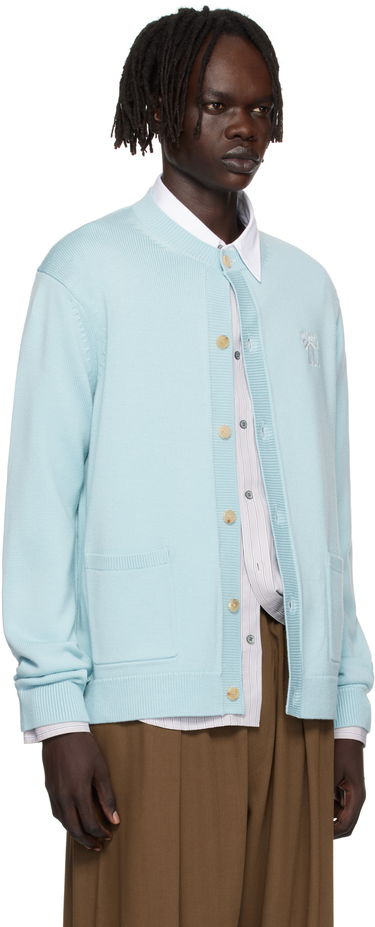 Пуловер Acne Studios Acne Studios Crewneck Cardigan Синьо | B60385-, 1