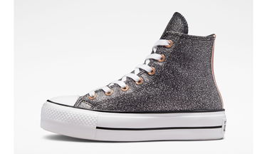 Кецове и обувки Converse Chuck Taylor All Star Lift Platform Черно | A01301C, 1