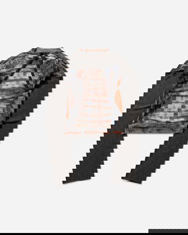 Съкратен топ Ottolinger Mesh Hybrid Longsleeve Top Racing Plaid Многоцветен | 101-107009-02 PRI, 2