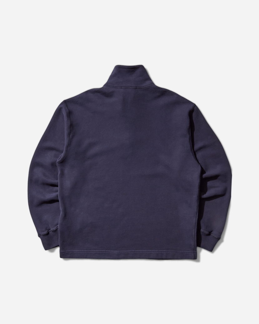 Суитчър Stone Island Brushed Organic Cotton Half-Zip Sweatshirt Тъмно синьо | K2S15-6100026-S0X13 V002A