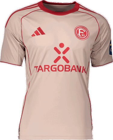Фланелка adidas Originals Adidas Fortuna Düsseldorf 3rd Jersey 2025/26 Бежово | 6f95jd7378, 0