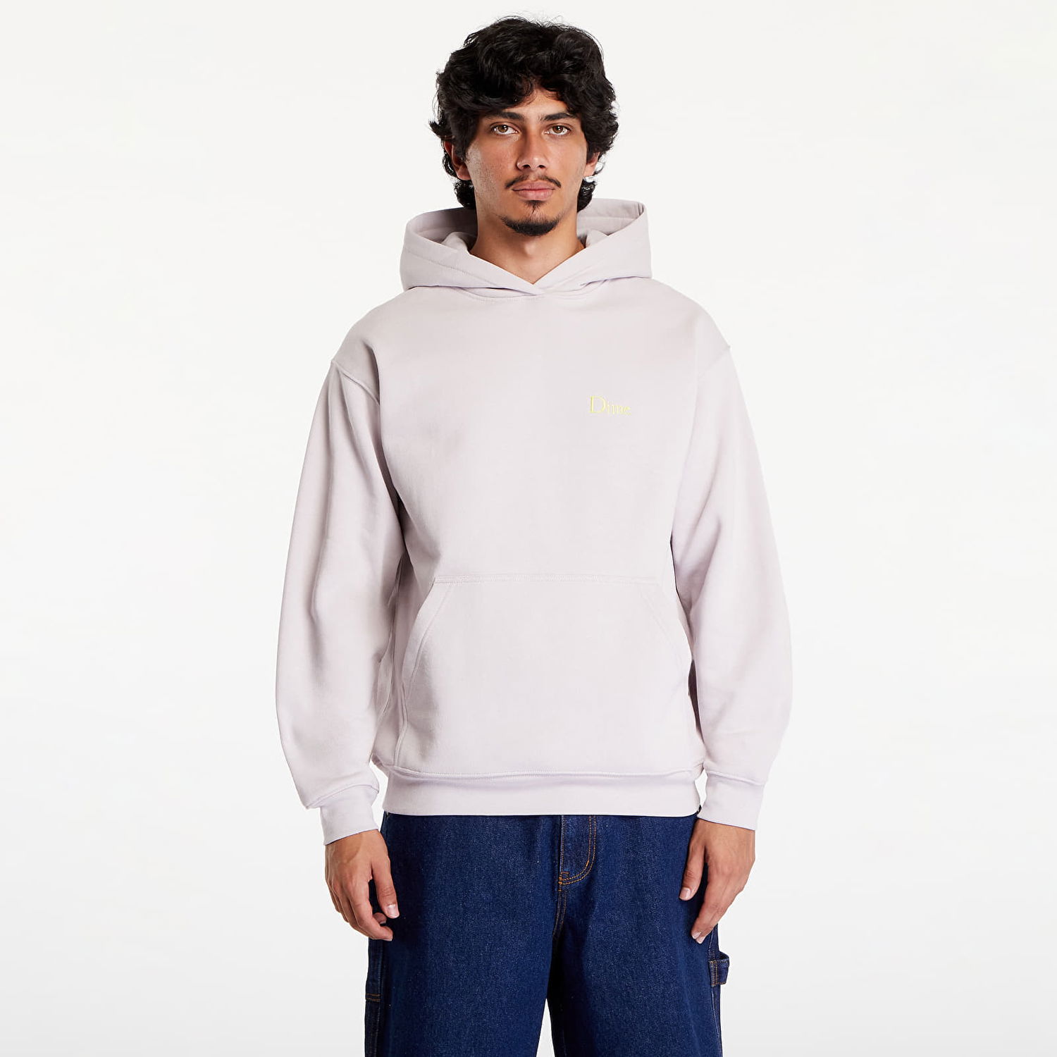 Суитчър Dime Classic Small Logo Hoodie UNISEX Dusty Pink Розово | DIMESU2415PIN, 0