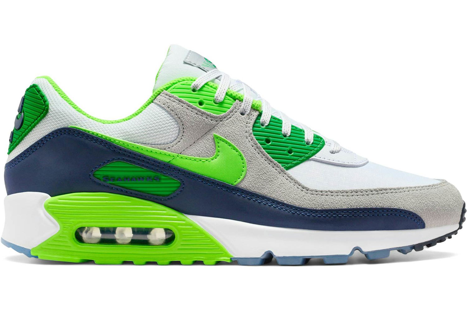 Кецове и обувки Nike NFL x Air Max 90 "Seattle Seahawks" Зелено | II7534-100, 0
