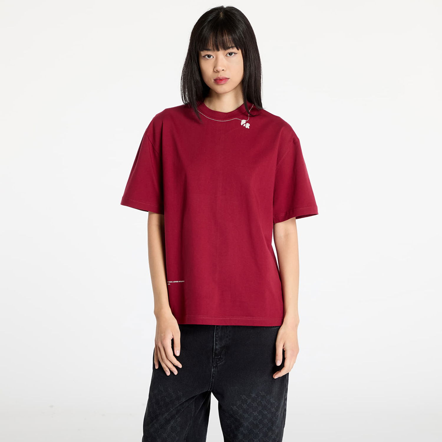 Тениска Footshop FTSHP RFTW T-Shirt Бургунди | FTSHP_343, 1