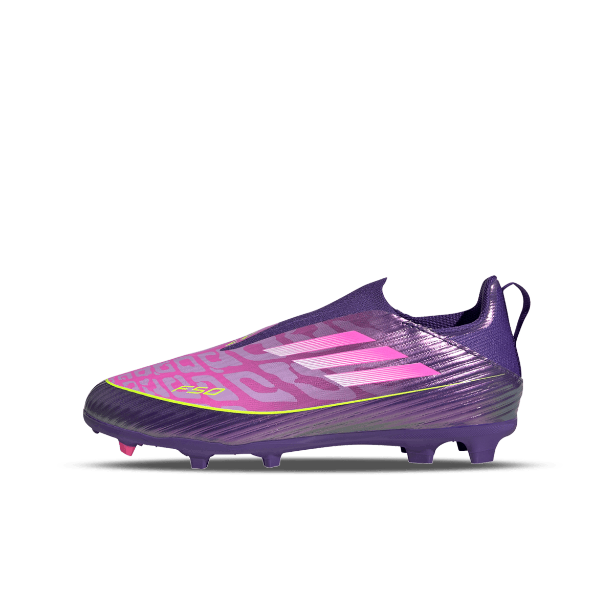 Кецове и обувки adidas Performance F50 LEAGUE LL FG/MG J LAMINE Лилаво | JQ9752, 0