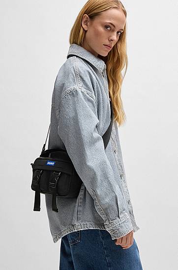 Чанта през рамо BOSS HUGO Reporter Bag Черно | 50541897, 1