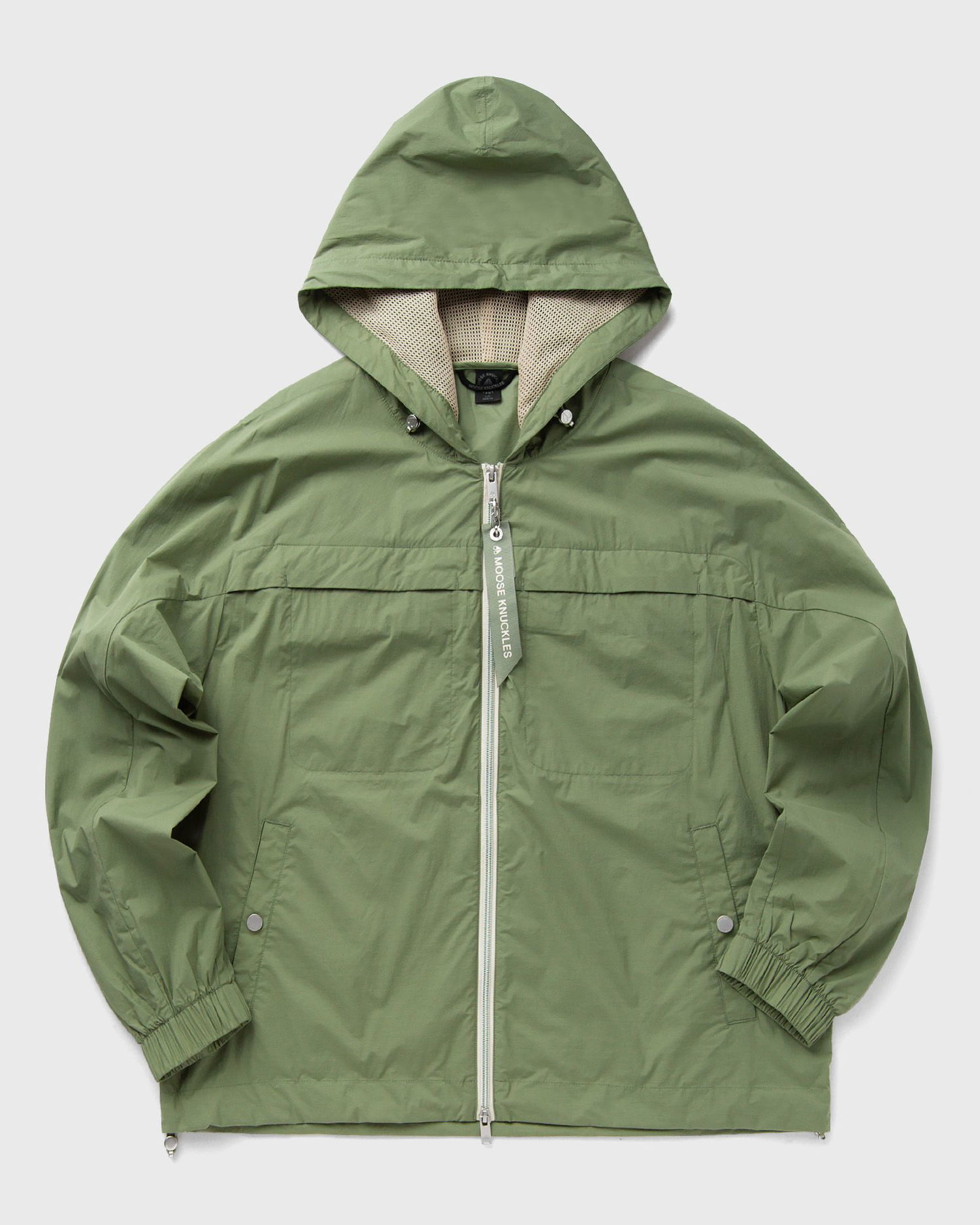 Ветровка Moose Knuckles Forum Windbreaker Jacket Зелено | M15MJ123-1575, 0