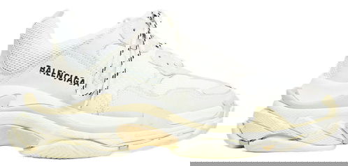 Кецове и обувки Balenciaga Triple S White 2019 Бяло | 534217W09E19000, 0