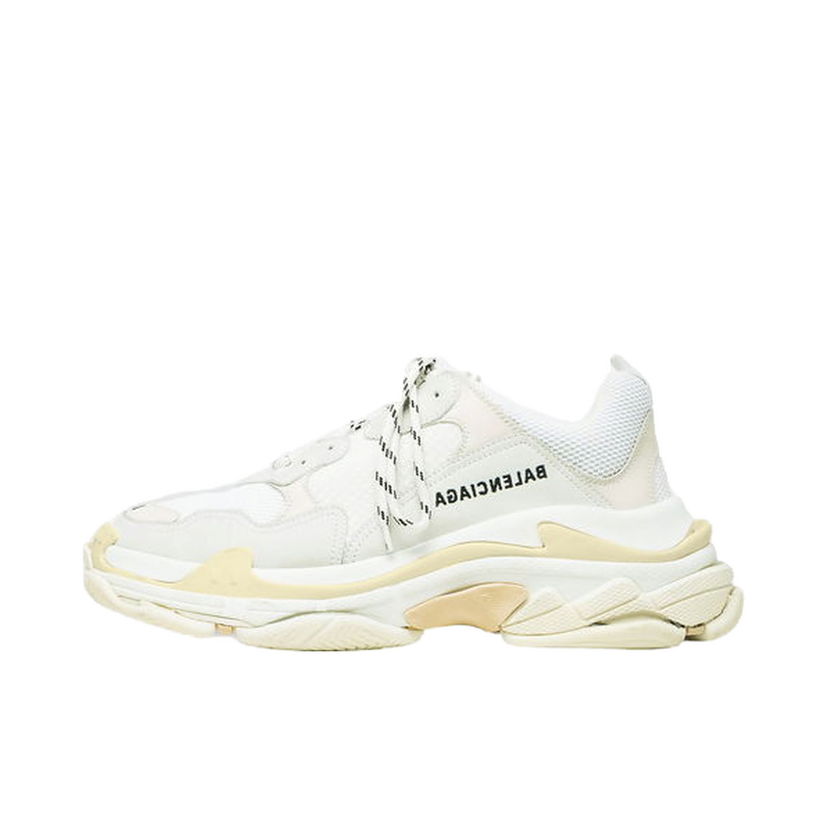 Кецове и обувки Balenciaga Triple S White 2019 Бяло | 534217W09E19000