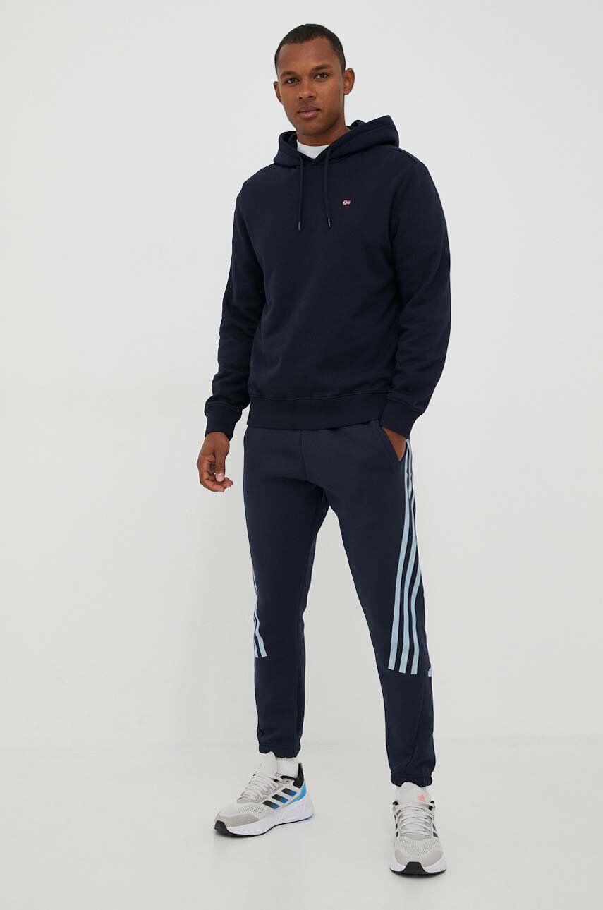 Суитчър Napapijri Navy Blue Hoodie Тъмно синьо | NP0A4FQV1761, 1