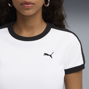 Тениска Puma T7 Slim-Fit T-Shirt Бяло | 632129_02, 4