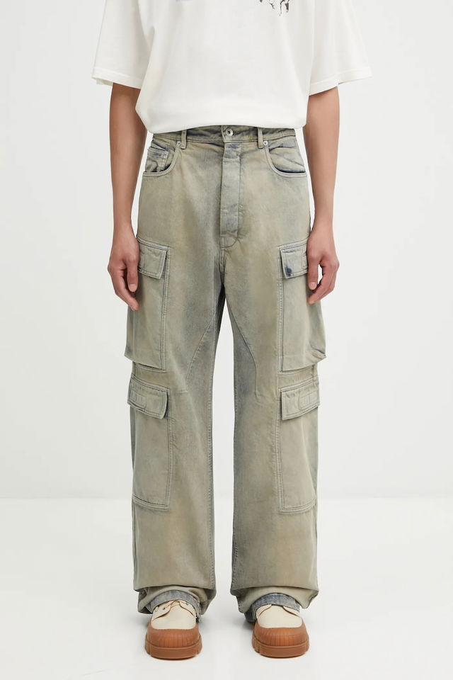 Rick Owens DRKSHDW Double Cargo Jeans