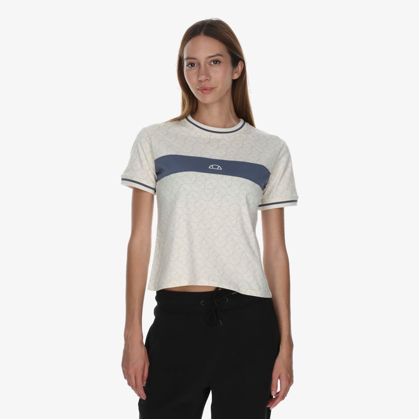 Тениска Ellesse Ellesse Women's Crew Neck Short Sleeve T-Shirt Бежово | ELA253F835-92