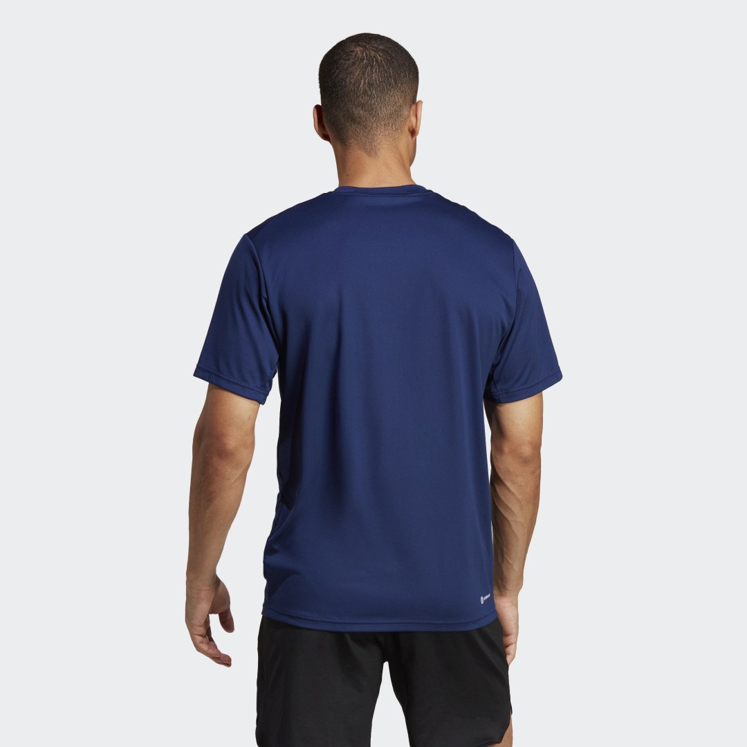 Тениска adidas Originals Train Essentials Training Tee Тъмно синьо | IC7429, 1