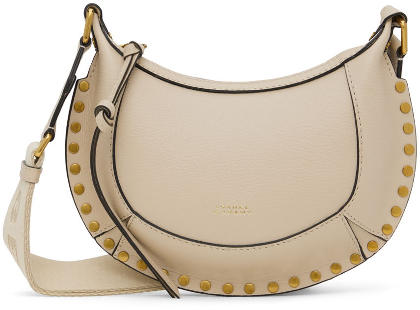 Чанта през рамо ISABEL MARANT Mini Moon Bag Бежово | 24PBF0043FA-A1C02M, 0