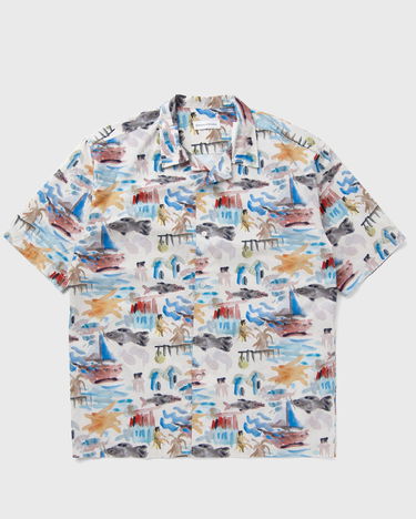 Риза Edmmond Studios Holidays Print Short Sleeve Shirt Многоцветен | 125-10-19010, 0