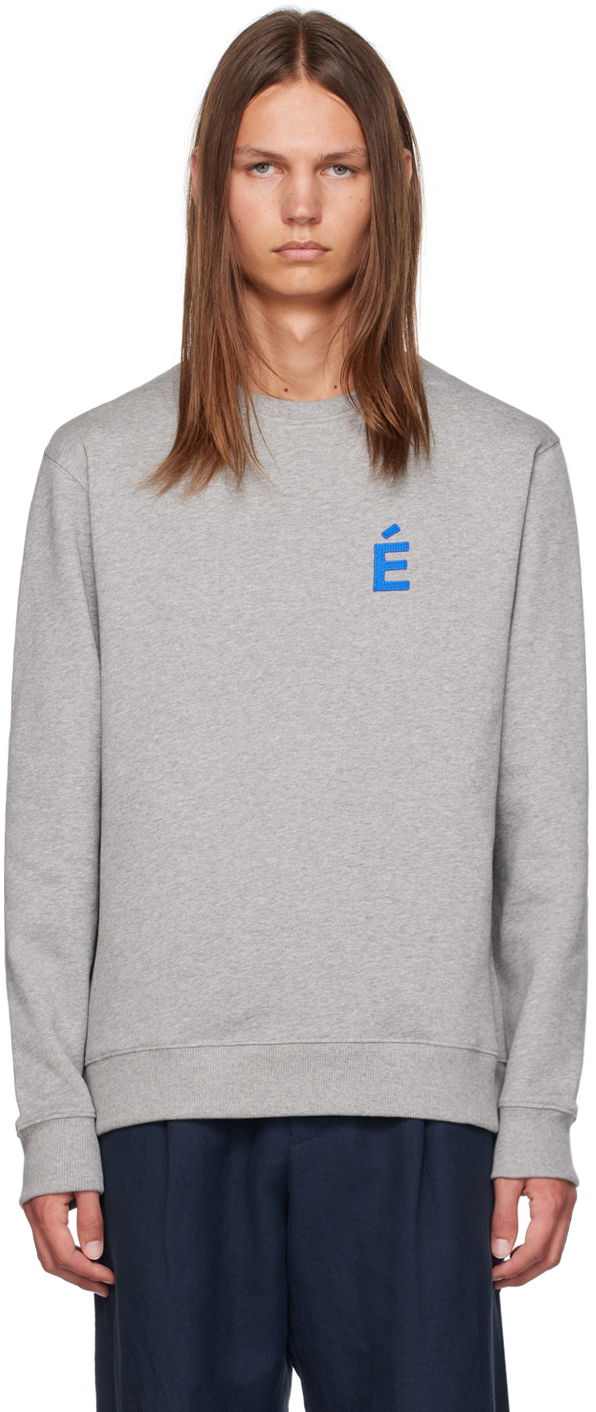 Суитчър Études Études Story Patch Sweatshirt Сиво | C00ME203A02282, 0