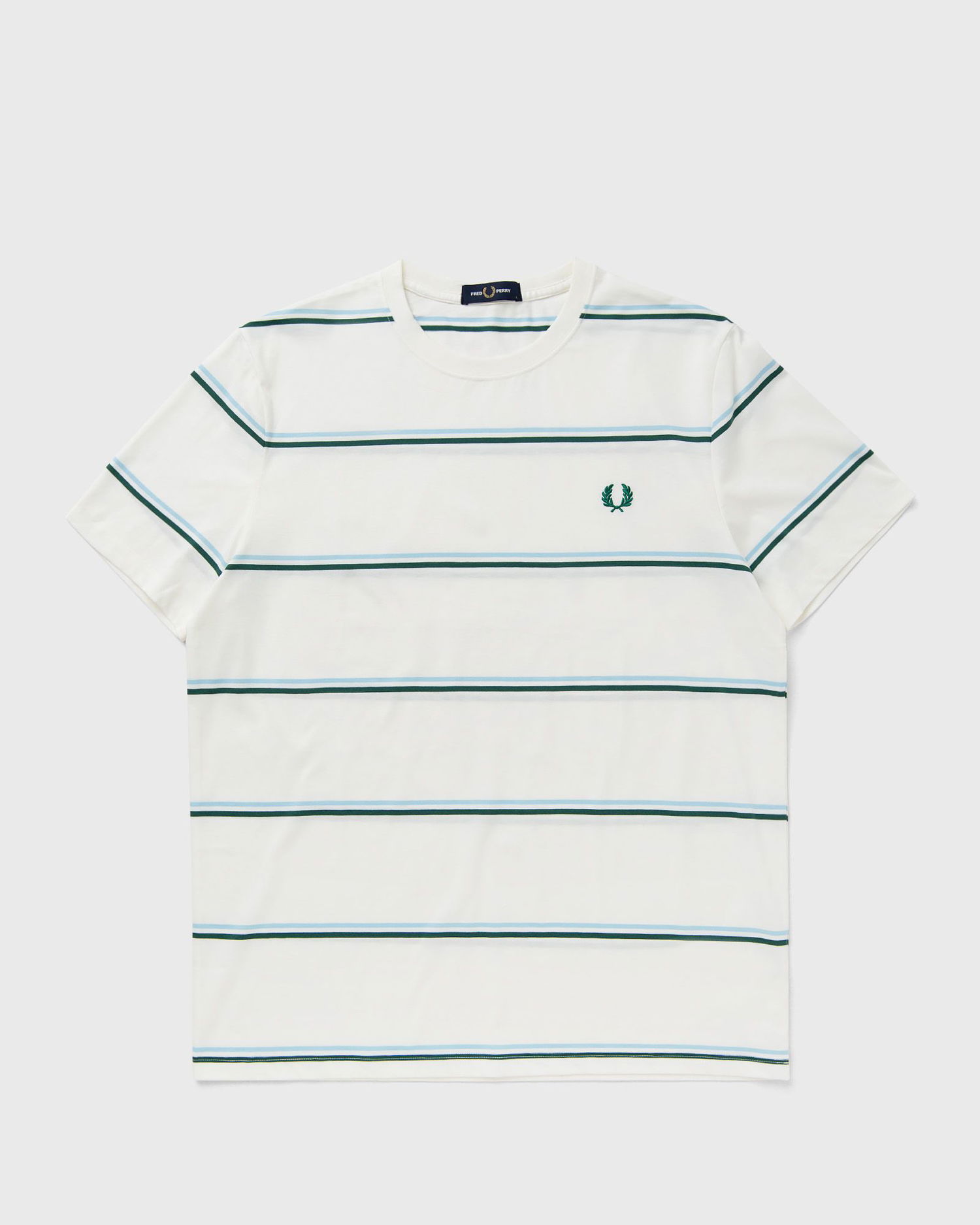 Тениска Fred Perry Fred Perry Fine Stripe T-Shirt Бяло | M1734-129, 0