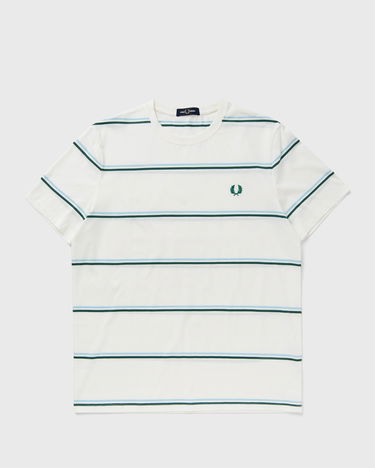 Тениска Fred Perry Fred Perry Fine Stripe T-Shirt Бяло | M1734-129, 0