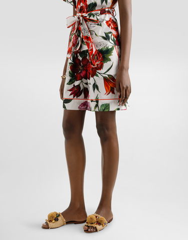 Къси панталони Dolce & Gabbana Dolce & Gabbana Floral Print Shorts Многоцветен | FTAM7THS5TQHA5PB, 1