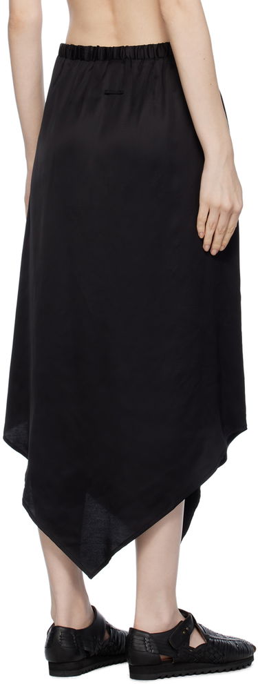 Пола Baserange Midi Asymmetrical Skirt Черно | SKCRA-VI-WI23, 2
