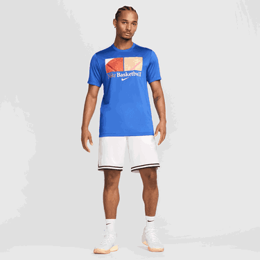 Тениска Nike Nike Dri-FIT Basketball T-Shirt Синьо | HJ3354-480, 2