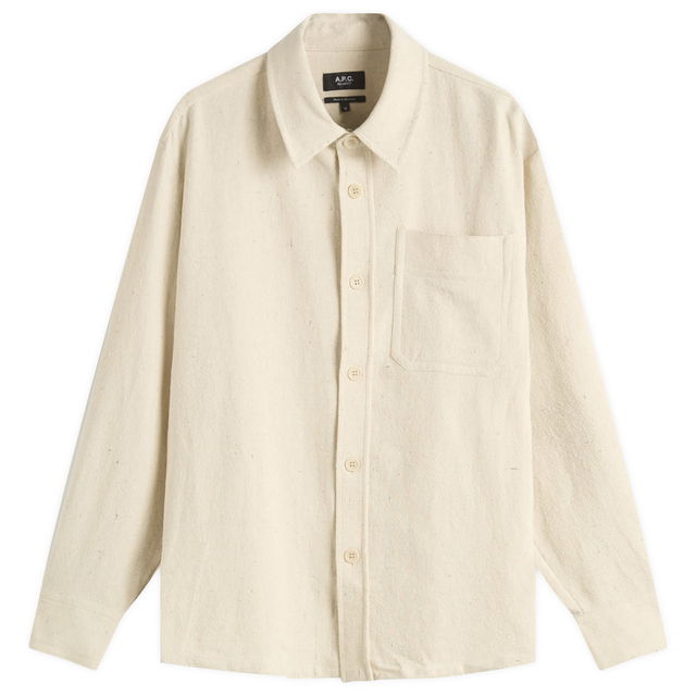 Men's Basile Marl Cotton Overshirt