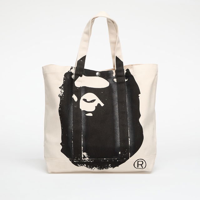 A BATHING APE Big Ape Head Tote Bag Universal