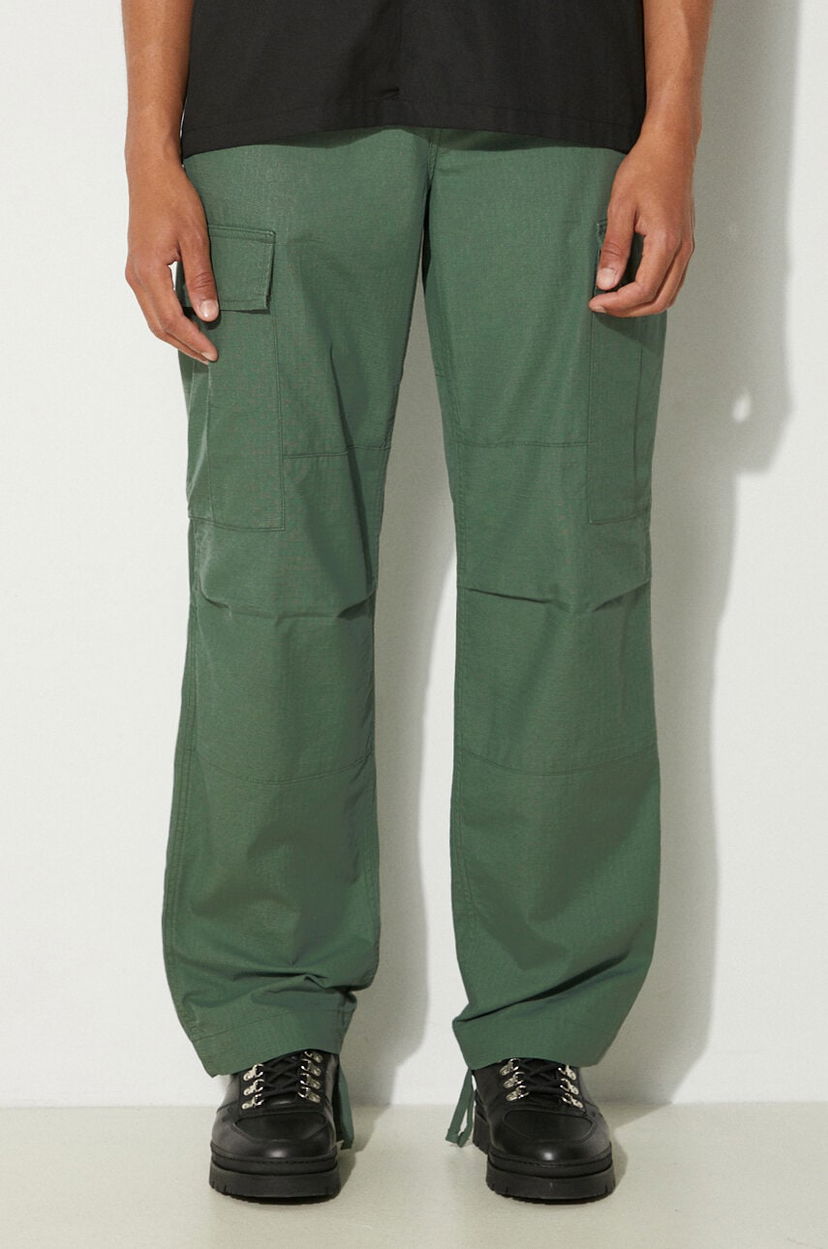 Карго панталони Carhartt WIP Regular Cargo Pant Зелено | I032467.29N02
