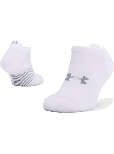 Чорапи Under Armour Dry Run No Show Бяло | 1361164-100