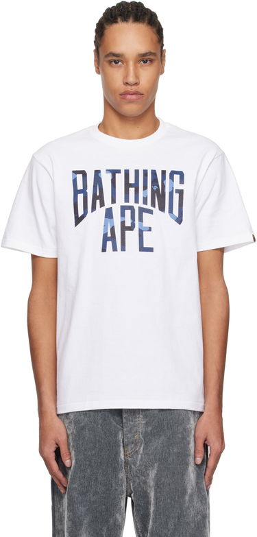 Тениска BAPE Color Camo 'Bathing Ape' T-Shirt Бяло | 001TEK801023M, 0