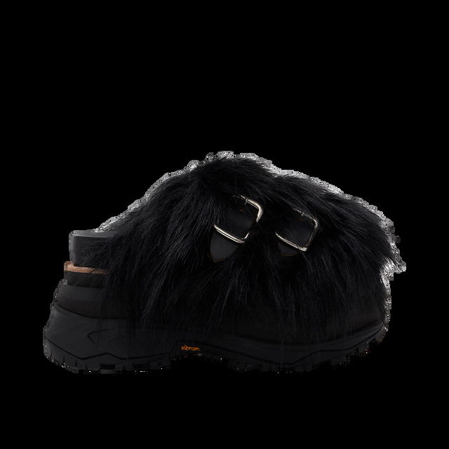 Faux-Fur Sandals