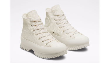 Кецове и обувки Converse Chuck Taylor All Star Lugged 2.0 Jacquard Бежово | A00876C, 3