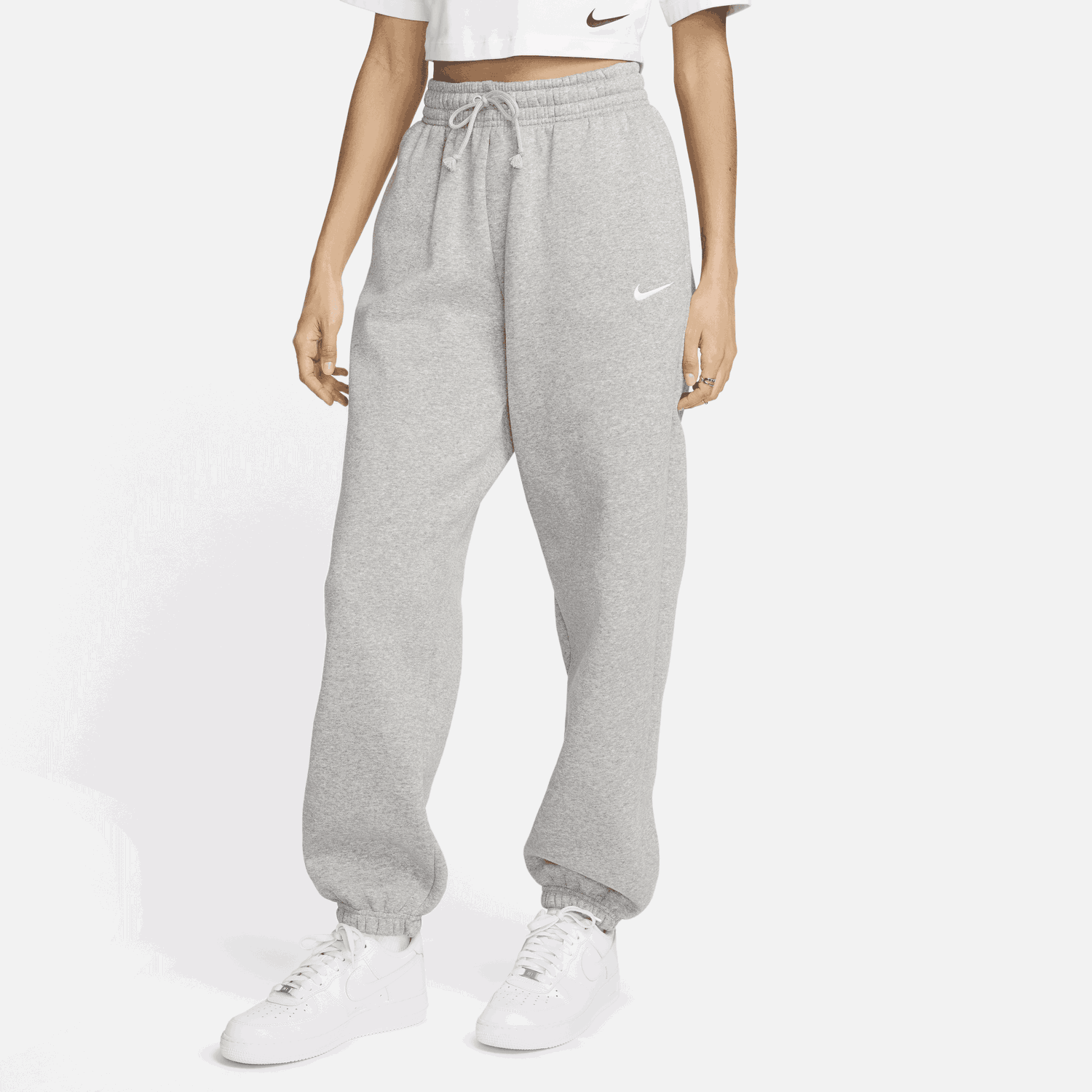 Спортни панталони Nike Sportswear Phoenix Fleece Сиво | FZ5996-063, 1