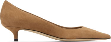 Кецове и обувки Jimmy Choo Amelia Suede Kitten Heel Pumps Бежово | AMELIA, 0