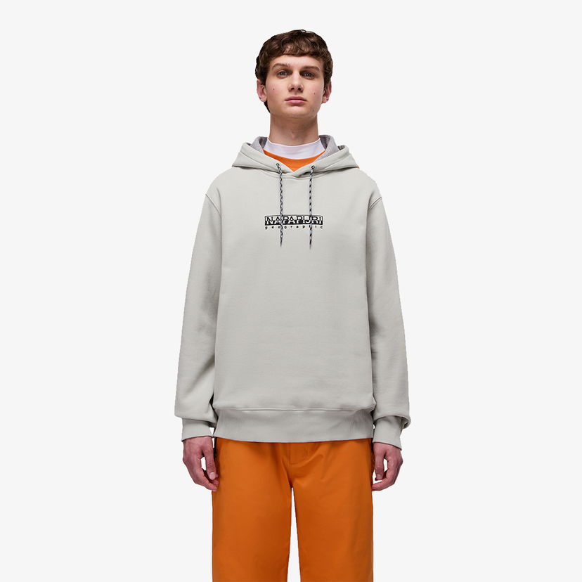 Суитчър Napapijri Napapijri B-Fiemme Hoodie Сиво | NP0A88SAH641