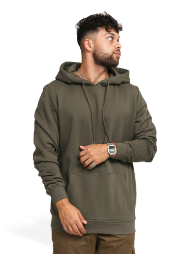 Суитчър Urban Classics Organic Basic Hoody Зелено | TB3086 grn