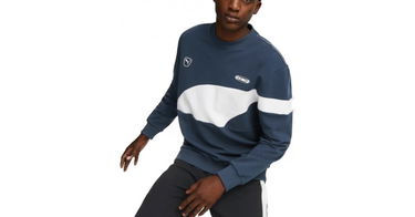 Суитчър Puma King Top Football Crew Тъмно синьо | 658342-01, 1