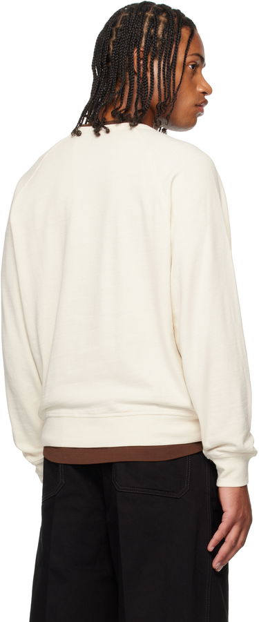 Суитчър LEMAIRE LEMAIRE Crew Neck Sweatshirt Бяло | TO1454 LJ1042, 2