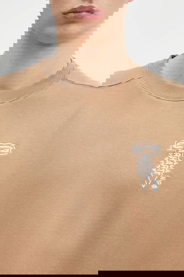 Суитчър Carhartt WIP Oversized Cross Screw Graphic Sweatshirt Бежово | I034039.2KCXX, 3