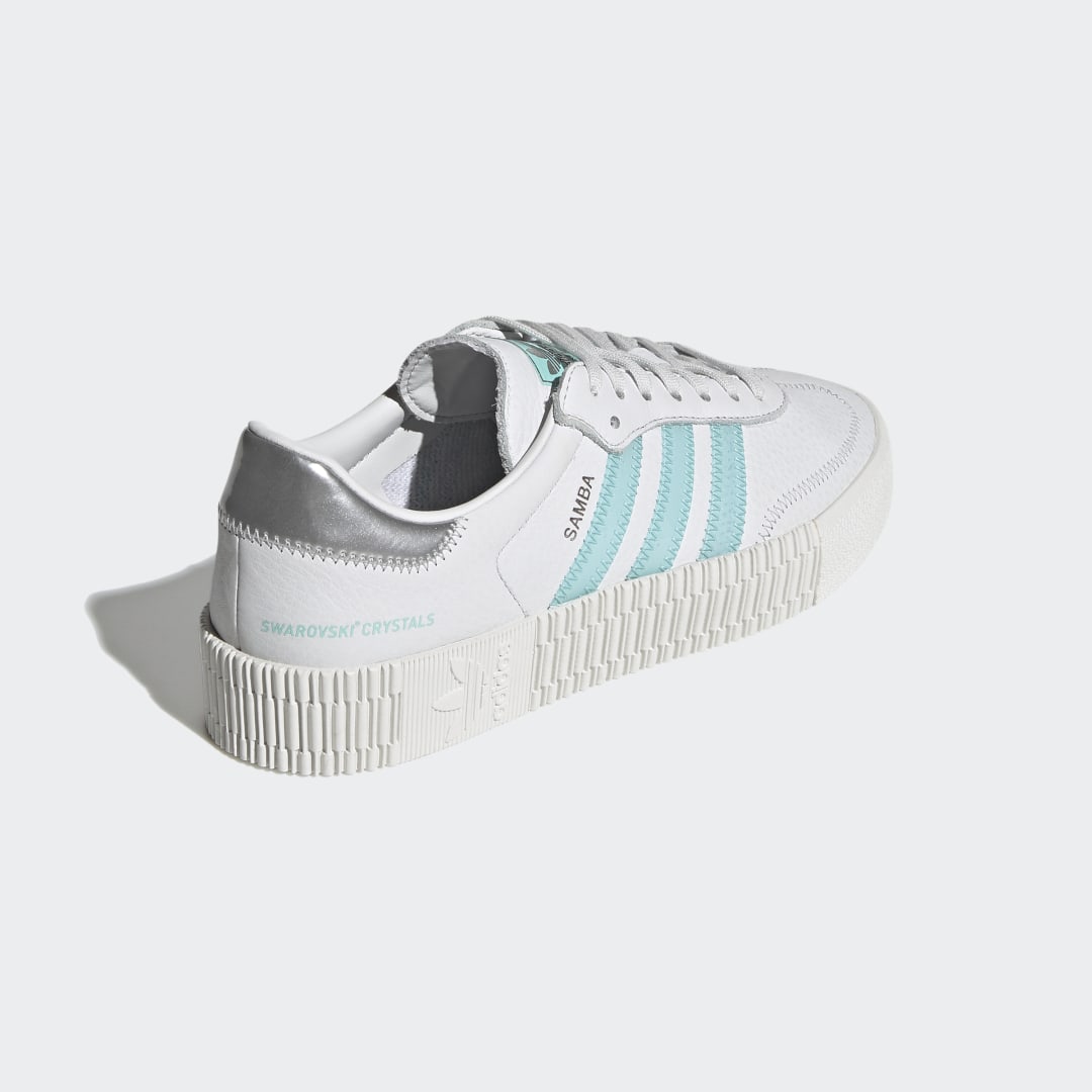 Кецове и обувки adidas Originals Sambarose with Swarovski Crystals W Бяло | GZ8618, 1