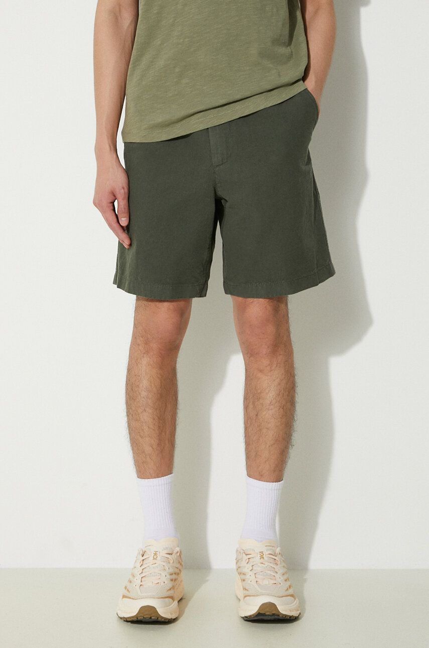 Къси панталони NORSE PROJECTS Ezra Relaxed Cotton Shorts Зелено | N35.0614.8022, 0
