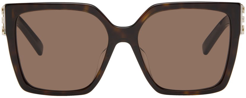 Слънчеви очила Givenchy 4G Sunglasses "Tortoiseshell" Кафяво | GV40056U 192337138836