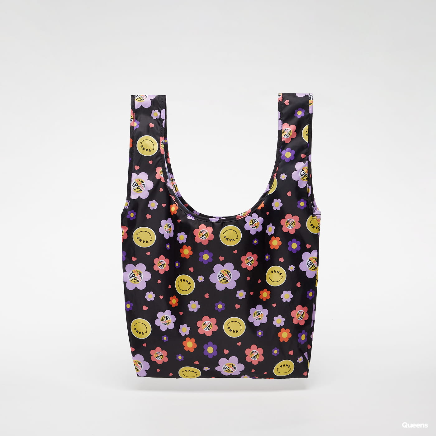 Голяма пазарска чанта Vans Contortion Tote Bag Черно | VN0A7RXTBDB1, 0
