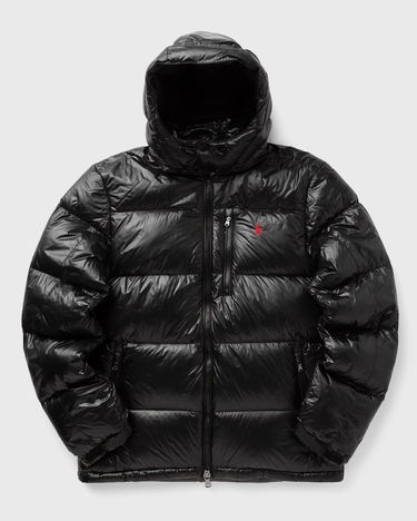 Пухо яке Polo by Ralph Lauren Shiny Hooded Puffer Jacket Черно | 710968281001, 0