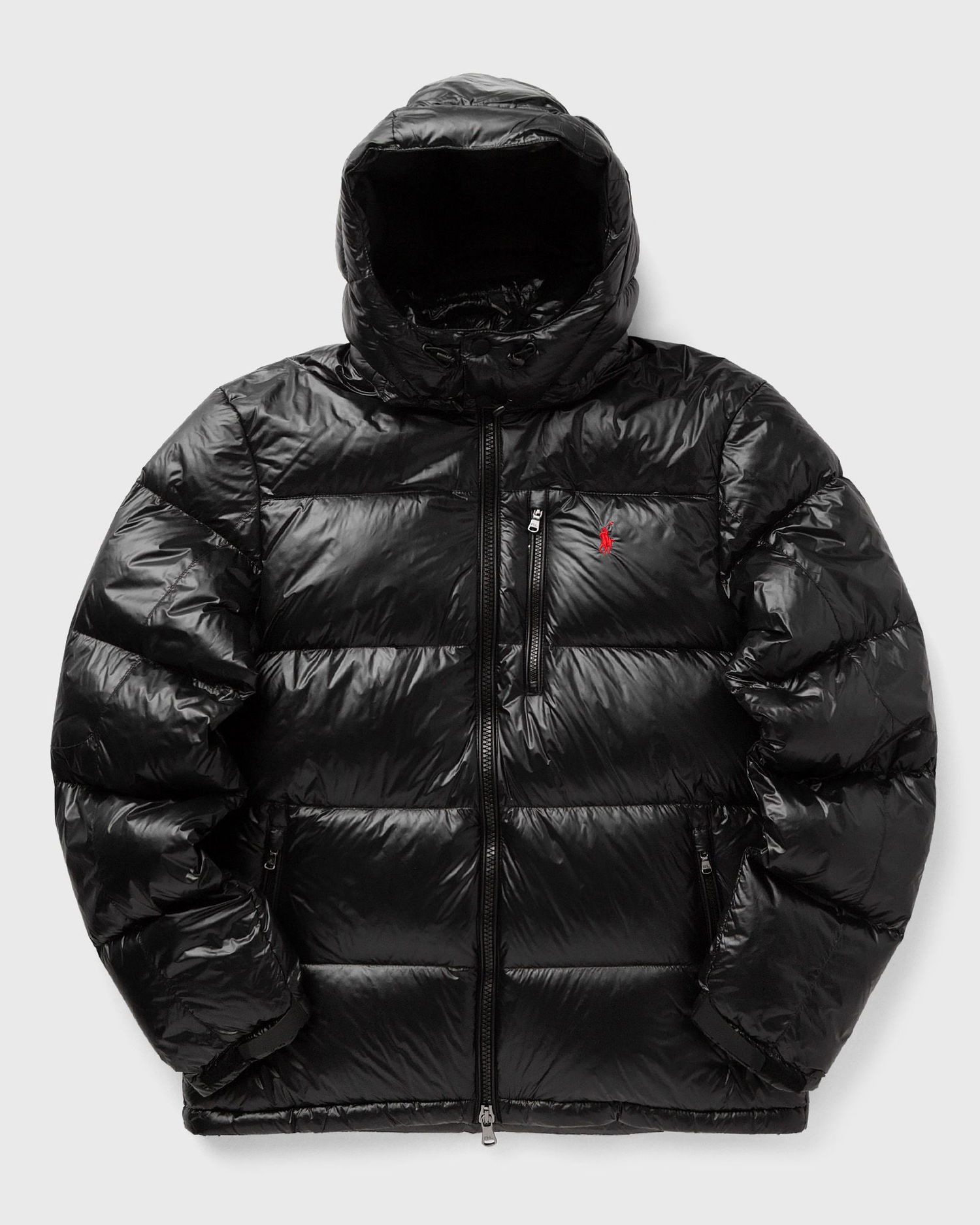 Пухо яке Polo by Ralph Lauren Shiny Hooded Puffer Jacket Черно | 710968281001, 0